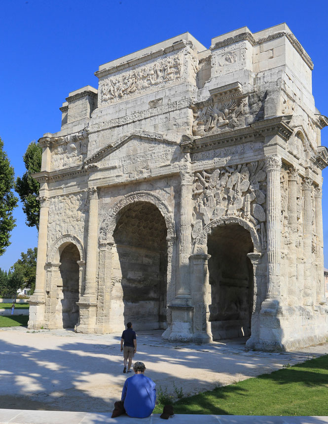 Arc de triomphe d'Orange ©Hocquel A.