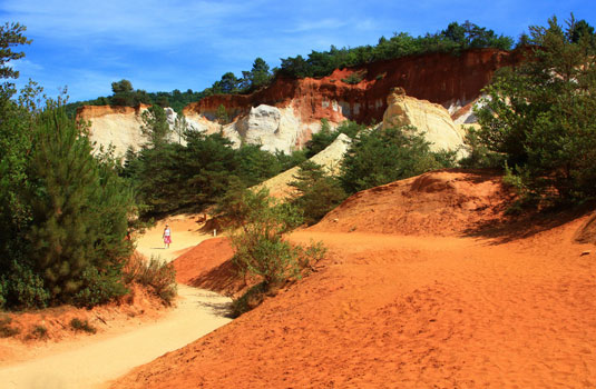 Balade au Colorado Provençal - ©HOCQUEL A