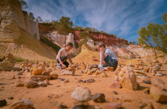 Le Colorado Provençal en famille - ©PLANQUE M