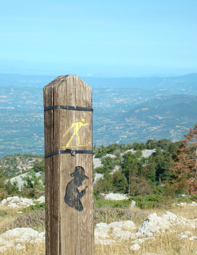 Het paadje Jean-Henri Fabre - Ventoux